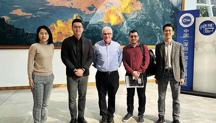 University of British Columbia Professor Jamie Peck Visited CDI 0224